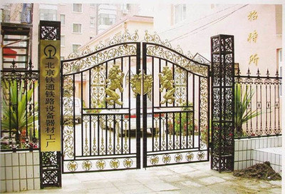 鐵藝大門 北京傳統工藝與現代設計的完美融合